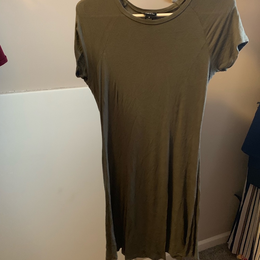 Green Flowy Dress